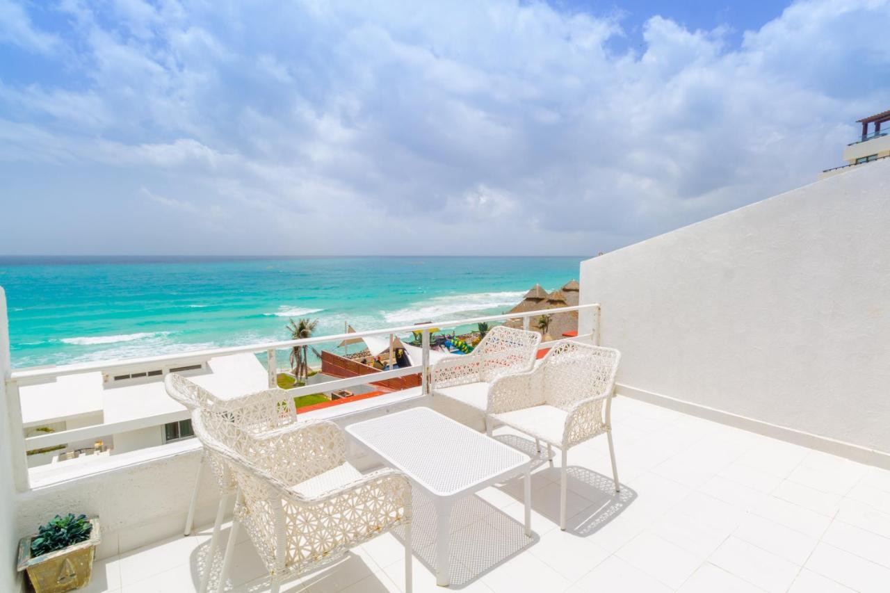 Appartamento Penthouse Ocean Front, Steps To The Beach Cancún